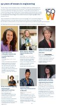Cover page: College ofEngineering: 150 Years of Women in Engineering