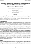 Cover page: A Regional Approach for Modeling Dog Cancer Incidences with Regard to Different Reporting Practices