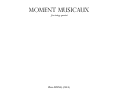 Cover page: Moment Musicaux