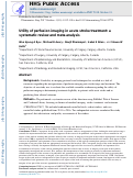 Cover page: Utility of perfusion imaging in acute stroke treatment: a systematic review and meta-analysis.