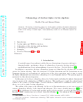 Cover page: Cohomology of Jordan triples via Lie algebras