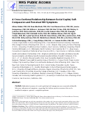 Cover page: A Cross-Sectional Relationship Between Social Capital, Self-Compassion, and Perceived HIV Symptoms.