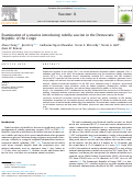 Cover page: Examination of scenarios introducing rubella vaccine in the Democratic Republic of the Congo