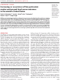 Cover page: Increasing co-occurrence of fine particulate matter and ground-level ozone extremes in the western United States