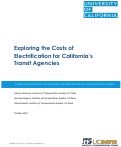 Cover page: Exploring the Costs of Electrification for California’s Transit Agencies