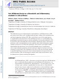 Cover page: Von Willebrand factor as a thrombotic and inflammatory mediator in critical illness