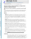 Cover page: Financial Conflicts of Interest and Stance on Tobacco Harm Reduction: A Systematic Review.