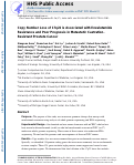 Cover page: Copy Number Loss of 17q22 Is Associated with Enzalutamide Resistance and Poor Prognosis in Metastatic Castration-Resistant Prostate Cancer