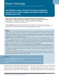 Cover page: pH-Weighted amine chemical exchange saturation transfer echo planar imaging visualizes infiltrating glioblastoma cells