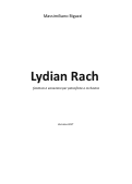Cover page: Lydian Rach