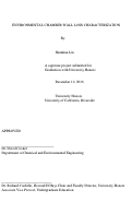 Cover page: Environmental Chamber Wall Loss Characterization