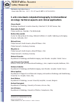 Cover page: C-arm cone-beam computed tomography in interventional oncology: technical aspects and clinical applications