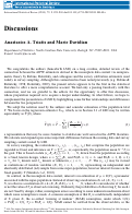 Cover page: Connections between Survey Calibration Estimators and Semiparametric Models for Incomplete Data Discussion