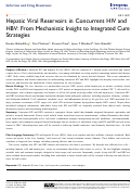 Cover page of Hepatic Viral Reservoirs in Concurrent HIV and HBV: From Mechanistic Insight to Integrated Cure Strategies