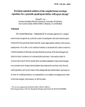 Cover page: Precision matched solution of the coupled beam envelope equations for a periodic quadrupole 
lattice with space charge