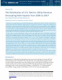 Cover page: The Distribution of U.S. Electric Utility Revenue Decoupling Rate Impacts from 2005 to 2017