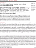 Cover page: The life history of human foraging: Cross-cultural and individual variation