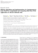 Cover page: Efficient Algorithms and Implementation of a Semiparametric Joint Model for Longitudinal and Competing Risk Data: With Applications to Massive Biobank Data.
