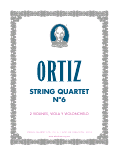 Cover page: String Quartet No. 6