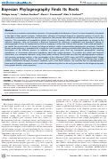 Cover page: Bayesian Phylogeography Finds Its Roots