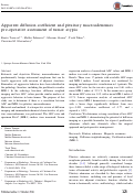 Cover page: Apparent diffusion coefficient and pituitary macroadenomas: pre-operative assessment of tumor atypia.