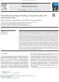 Cover page: Cyclic behavior and design methodology of exposed base plates with extended anchor bolts