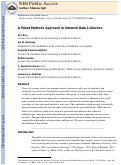 Cover page: A Mixed Methods Approach to Network Data Collection