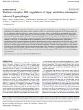 Cover page: Nuclear receptor 5A2 regulation of Agrp underlies olanzapine-induced hyperphagia