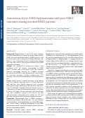 Cover page: Association of pre-ESKD hyponatremia with post-ESKD outcomes among incident ESKD patients