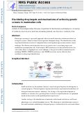 Cover page: Elucidating drug targets and mechanisms of action by genetic screens in mammalian cells