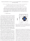 Cover page: Vibrational Feshbach resonances in near threshold HOCO- photodetachment: a theoretical study