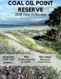 Cover page of Coal Oil Point Reserve Annual Newsletter 2018