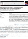 Cover page: Role of voltage-gated sodium channels in axonal signal propagation of trigeminal ganglion neurons after infraorbital nerve entrapment