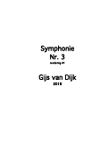 Cover page: Symphonie Nr.3