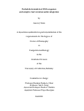 Cover page: Probabilistic models of DNA sequence and complex trait variation under adaptation