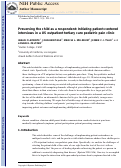 Cover page: Preserving the child as a respondent: initiating patient-centered interviews in a US outpatient tertiary care pediatric pain clinic.