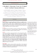 Cover page: A Modified γ-Retrovirus Vector for X-Linked Severe Combined Immunodeficiency