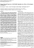 Cover page: Human Placental Expression of SLIT/ROBO Signaling Cues: Effects of Preeclampsia and Hypoxia1