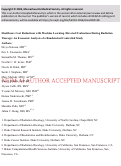 Cover page: Health Care Cost Reductions with Machine Learning–Directed Evaluations during Radiation Therapy — An Economic Analysis of a Randomized Controlled Study