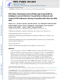 Cover page: DOT Diary: Developing a Novel Mobile App Using Artificial Intelligence and an Electronic Sexual Diary to Measure and Support PrEP Adherence Among Young Men Who Have Sex with Men