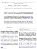 Cover page: Solving the Bethe-Salpeter equation on a subspace: Approximations and consequences for low-dimensional materials