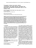 Cover page: Tropospheric hydroxyl and atomic chlorine concentrations, and mixing timescales determined from hydrocarbon and halocarbon measurements made over the Southern Ocean