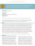 Cover page: Long-term monitoring of vegetation cover changes by remote sensing, Cadillac Mountain summit, Acadia National Park