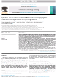 Cover page: Systematic Review of the Literature on Multiple Co-occurring Symptoms in Patients Receiving Treatment for Gynecologic Cancers