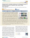 Cover page: Engineering the Crystalline Architecture for Enhanced Properties in Fast-Rate Processing of Poly(ether ether ketone) (PEEK) Nanocomposites.