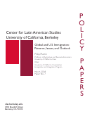 Cover page: Global and U.S. Immigration: Patterns, Issues, and Outlook