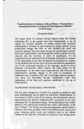 Cover page: Transformations in Southern African History: Proposals for a Sweeping Overview of Change and Development, 6000 BC to the Present