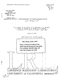 Cover page: A MEASUREMENT OF THE BRANCHING RATIO KL| -&gt; 2n|/'KL| 3 n|