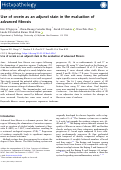 Cover page: Use of orcein as an adjunct stain in the evaluation of advanced liver fibrosis.