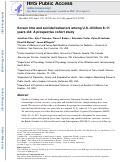 Cover page: Screen time and suicidal behaviors among U.S. children 9–11&nbsp;years old: A prospective cohort study